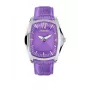 Chronotech moteriškas laikrodis CT7219L07 30 mm baltas odinis dirželis