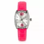 CHRONOTECH Moteriškas laikrodis RW0005 35mm Analoginis Kvarcinis Sidabrinis Ciferblatas Juodas Odinis Dirželis