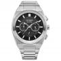 CITIZEN Eco-Drive Chronograph Vyriškas Laikrodis CA4580-50E 43mm Nerūdijantis Plienas Juodas Ciferblatas