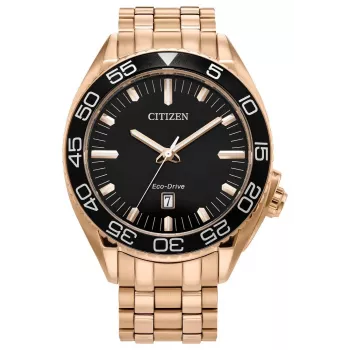 CITIZEN Eco-Drive Vyrų Laikrodis AW1773-55E 42mm Nerūdijantis Plienas Juodas Ciferblatas
