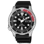 Citizen NY0085-19E automatinis nardymo laikrodis vyrams, 42 mm, juodas ciferblatas, juodas guminis dirželis