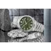 CITIZEN Vyrų Automatinis Laikrodis NJ0159-86X 40mm Auksinio Atspalvio Nerūdijantis Plienas Žalias Ciferblatas