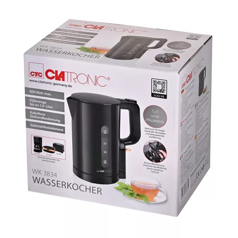 CLA WK 3834 virdulys 1L 1100W juodas
