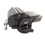 Clamp with Anvil VG135 100 mm stalinis spaustuvas su 360° sukamuoju pagrindu
