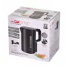 Clatronic WK 3835 Belaidis Elektrinis Virdulys 1,7 L 2200 W Juodas Plastikas