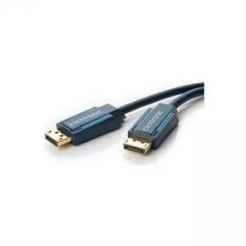 CLICKTRONIC Microconnect 10m DisplayPort kabelis, vyriškas-vyriškas, juodas, 4K 60Hz