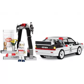 Cobi Audi Quattro Group 4 Statybinis Rinkinys (1:35 Mastelis, 240 Detalių)
