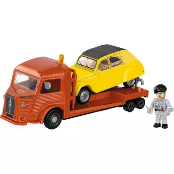 COBI Citroen Type H Automobilių Vežėjas ir 2CV Type AZ (Mastelis 1:35)