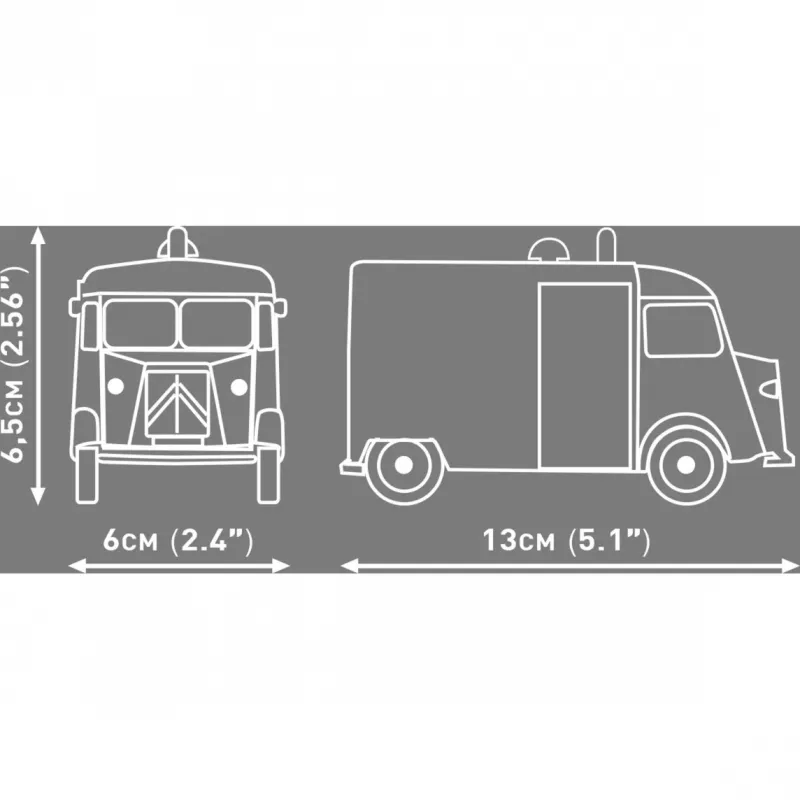 COBI Citroen Type H Police Building Blocks rinkinys (1:35 mastelis)