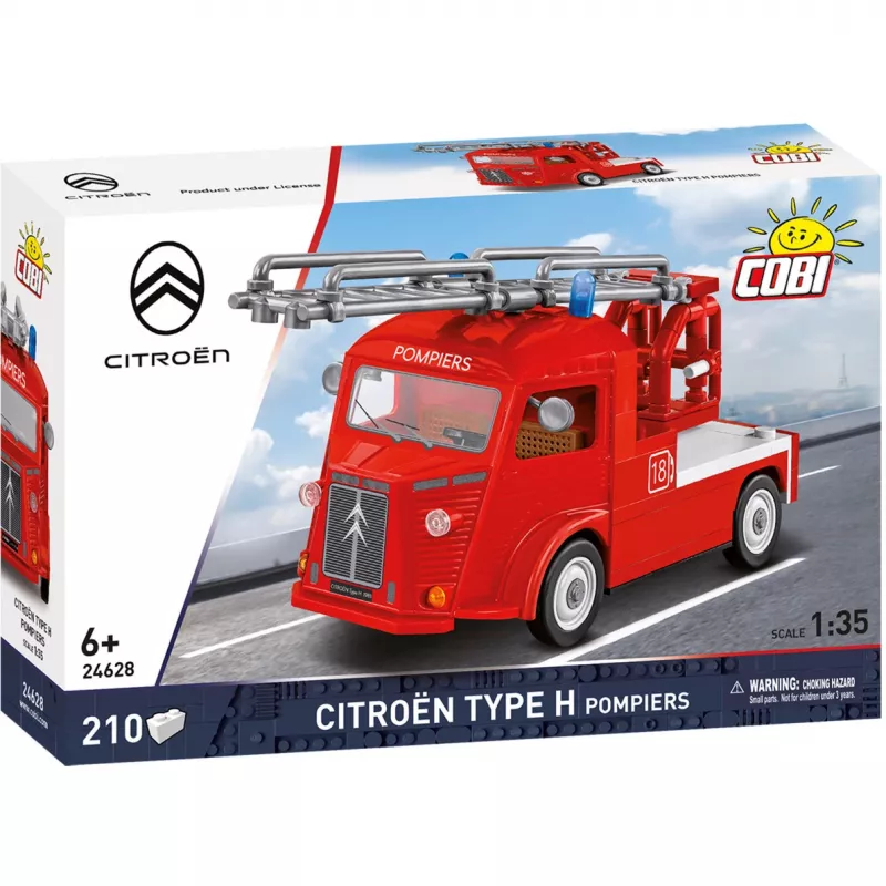 COBI Citroen Type H Pompiers (1:35 Scale) Plastikinis Modelio Rinkinys
