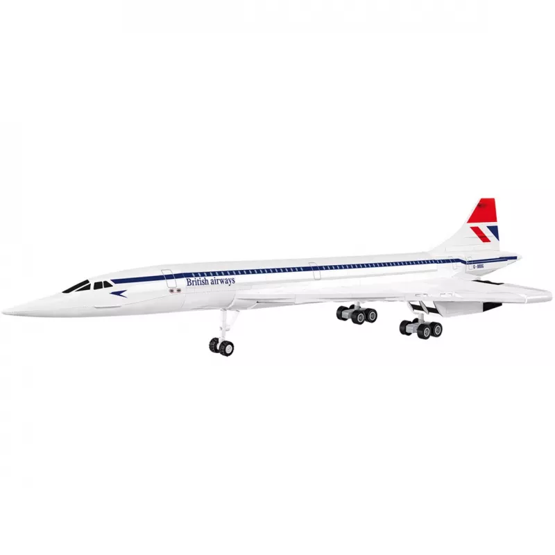 COBI Concorde G-BBDG Statybinis Rinkinys 450 Detalių 1:95 Mastelis