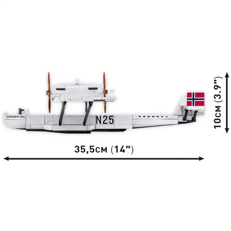 COBI Dornier Do J Wal Amundsen 1:72 Plastikinis Modelio Rinkinys