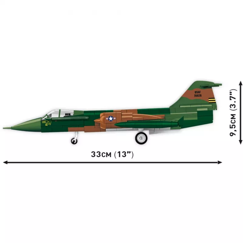 COBI Lockheed F-104 Starfighter – konstruktorius