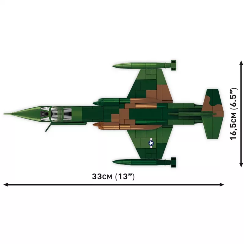 COBI Lockheed F-104 Starfighter – konstruktorius