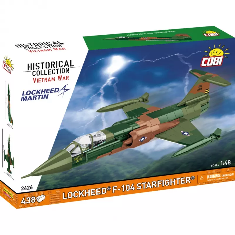 COBI Lockheed F-104 Starfighter – konstruktorius