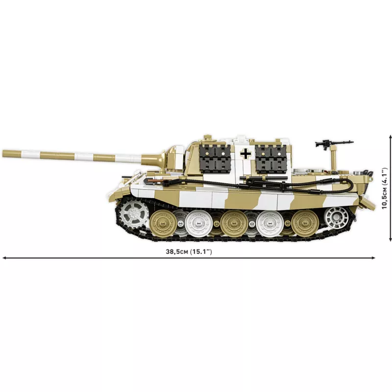 COBI Panzerjäger Tiger Ausf. B Jagdtiger statybiniai blokeliai (1371 detalė)