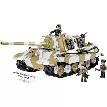 COBI Panzerjäger Tiger Ausf. B Jagdtiger statybiniai blokeliai (1371 detalė)