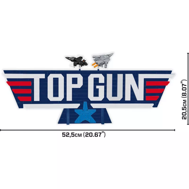 COBI Top Gun Logo