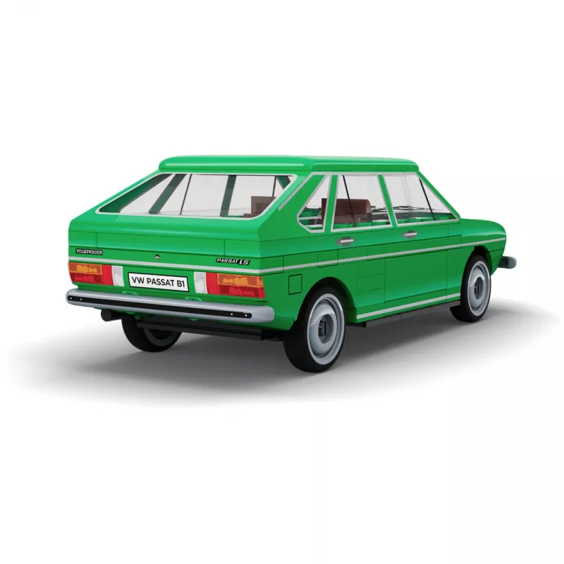 COBI Volkswagen Passat B1 žalias konstruktorius, mastelis 1:35