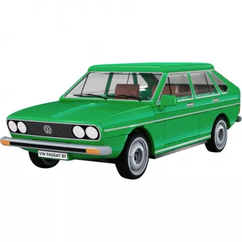 Konstruktorius COBI Volkswagen Passat B1 (Žalias, Mastelis 1:35)