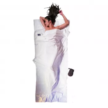 Cocoon ECT13 Light Travel Sleeping Bag Liner, stačiakampis, 220 x 90 cm, 100% medvilnė, natūralus