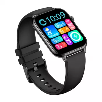 COLMI C28 Smartwatch - Black Silicone