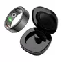 COLMI R02 Smart Ring, Size 9, 18.9 mm (Black) + Įkrovimo dėklas