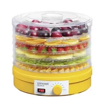 CONCEPT Maisto džiovintuvas SO1015 – 5 padėklai, 245 W, baltas
