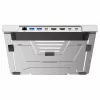 Conceptronic DONN35S Laptop stovas su 7-in-1 USB-C doko stotele, Dual HDMI 4K60Hz, GbE, USB-C 5Gbps, 2x USB-A, 100W PD, sidabrinis