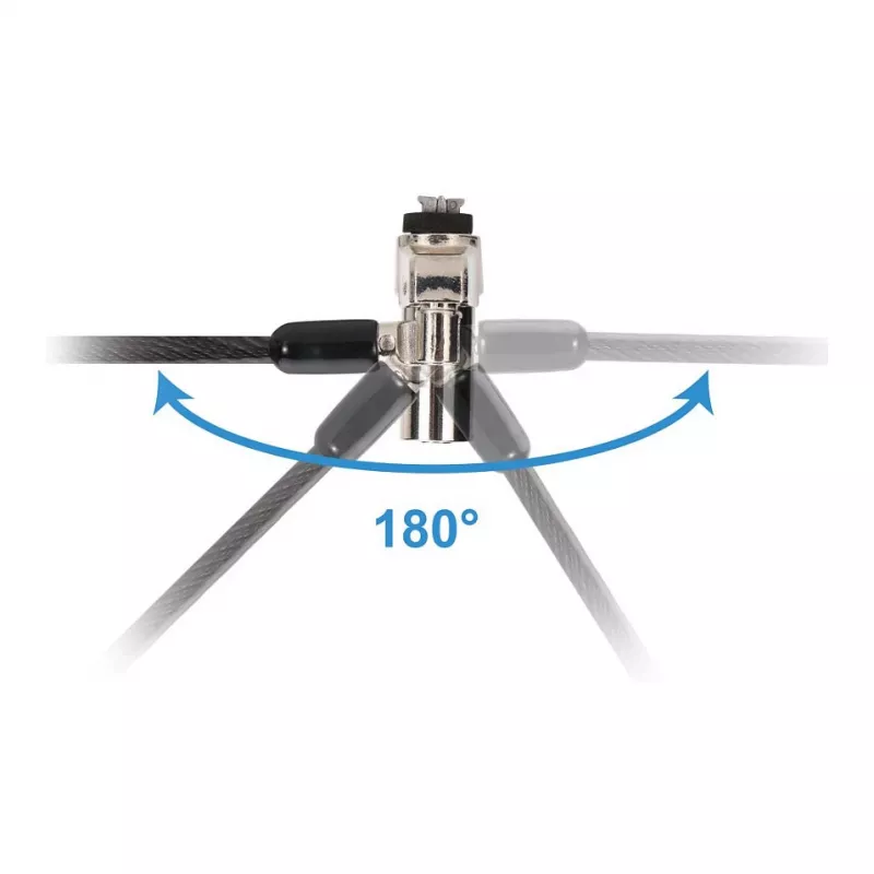 Conceptronic NBT nešiojamojo kompiuterio kombinacinis spynos užraktas Nano Security Slot 1,8 m