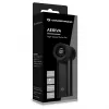 CONCEPTRONIC Turbo Rankinis Ventiliatorius Juodas USB-C į USB-A Aliuminis 5V 3 Greičiai Įkraunamas 2000mAh