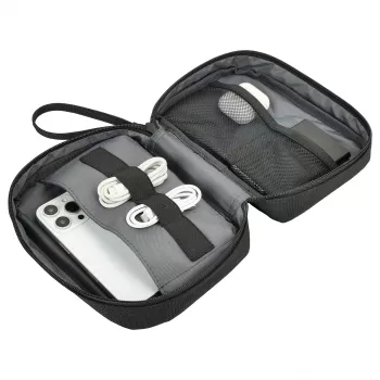 CONCEPTRONIC UMBRIX01B Technikos aksesuarų organizatorius, juodas