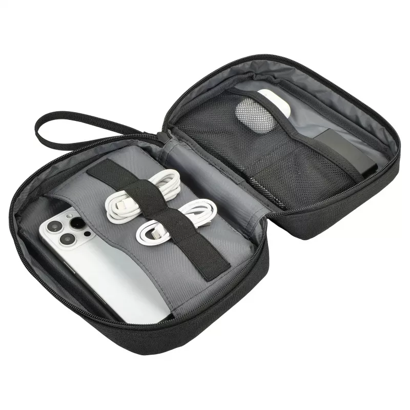 CONCEPTRONIC UMBRIX01B Technikos aksesuarų organizatorius, juodas
