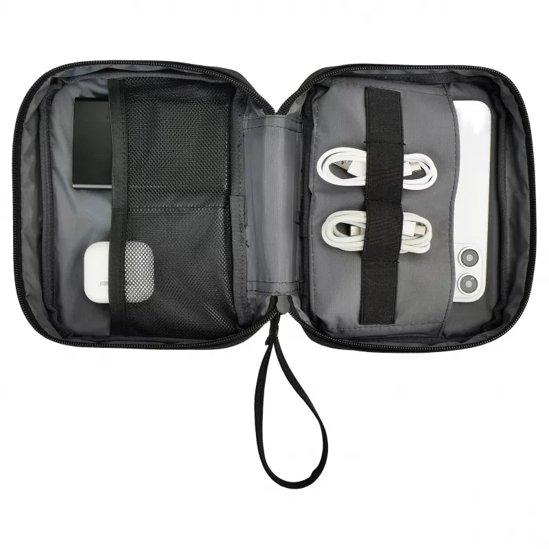 CONCEPTRONIC UMBRIX01B Technikos aksesuarų organizatorius, juodas