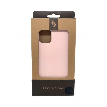 Connect Apple iPhone 11 Pro Max Soft Case with Bottom Pink Sand