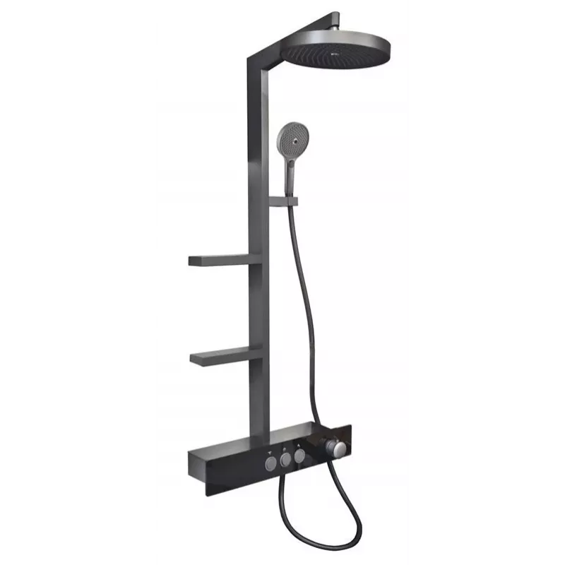 CONTIPRO Dušo komplektas DomoLetto Metal Grey