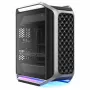 Cooler Master Cosmos Alpha (2025) Full Tower Case, Silver/Black, Dual Tempered Glass, ARGB Fans