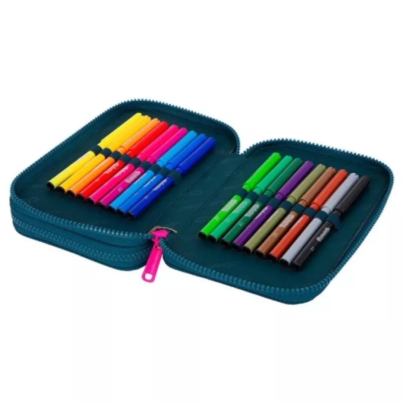 CoolPack Jumper 2 Sunny Day Dviaukštis mokyklinis penalas su įranga