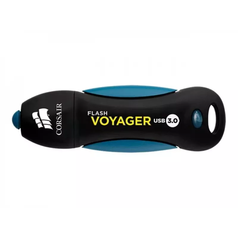 CORSAIR Flash Voyager 256GB USB-A 3.2 Gen 1 atmintinė (juoda/mėlyna) | ITwork.lt
