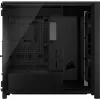 Corsair FRAME 5000D WOOD RS Vidutinis Bokštas Kompiuterio Korpusas, Juodas/Riešutmedis, E-ATX, ATX, Micro-ATX, Mini-ITX, Plienas/Grūdintas Stiklas/Plastikas/Riešutmedžio Mediena, Žaidimams