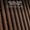 Corsair FRAME 5000D WOOD RS Vidutinis Bokštas Kompiuterio Korpusas, Juodas/Riešutmedis, E-ATX, ATX, Micro-ATX, Mini-ITX, Plienas/Grūdintas Stiklas/Plastikas/Riešutmedžio Mediena, Žaidimams