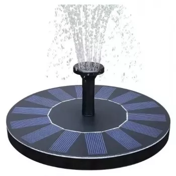 CP Solar Garden Floating Fountain + Filtras