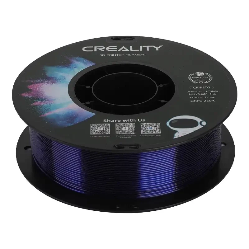 CR-PETG Filament Creality (Transparent Blue)