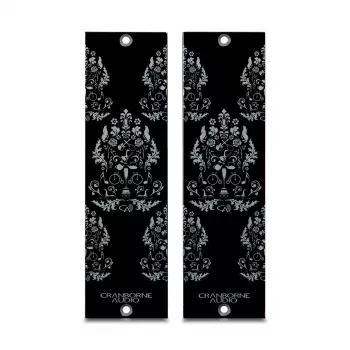 Cranborne Audio Vintage Accessory (Pair) – 19 colių stelažo auselės, skirtos 500R8 ir 500ADAT, juodos, plieninės