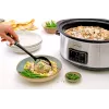 Crock-Pot CSC112X 6.5 litrų lėtas virimo puodas (sidabrinis)