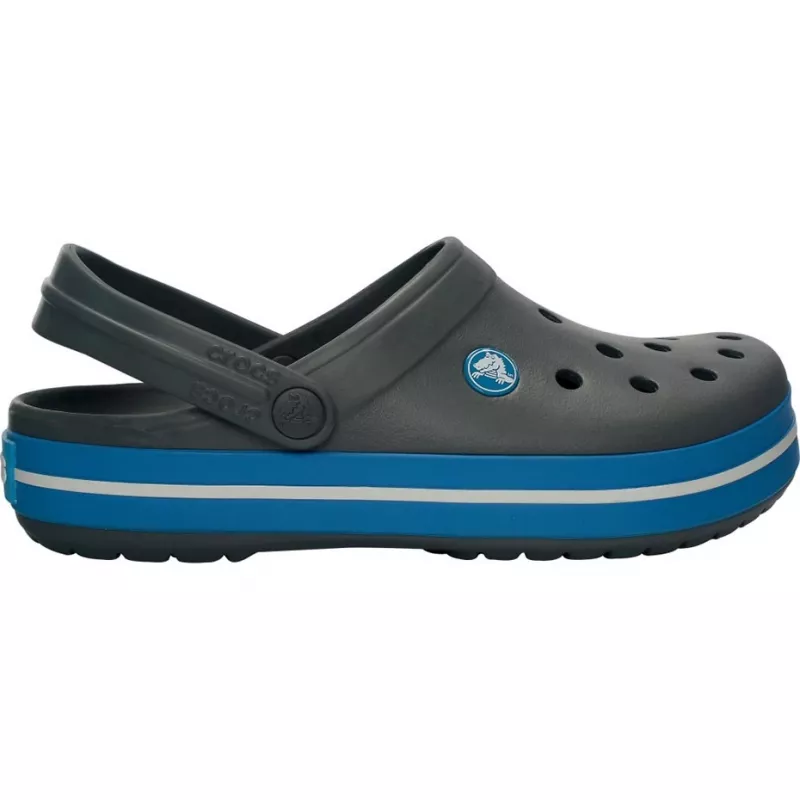 Crocs Crocband Unisex medžio klumpės pilka, mėlyna, balta