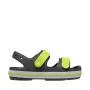 Crocs Crocband Cruiser vaikiškos basutės Graphite Yellow, dydis 30-31