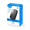 Cudy MF4 4G LTE mobilus Wi-Fi maršrutizatorius, 300 Mbps vienos juostos 2.4 GHz, iki 10 įrenginių, 2000 mAh baterija, juoda