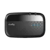 Cudy MF4 4G LTE mobilus Wi-Fi maršrutizatorius, 300 Mbps vienos juostos 2.4 GHz, iki 10 įrenginių, 2000 mAh baterija, juoda