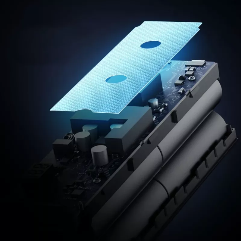 Cuktech CUKP200XGLGR 20000 mAh 100W Power Bank pilka